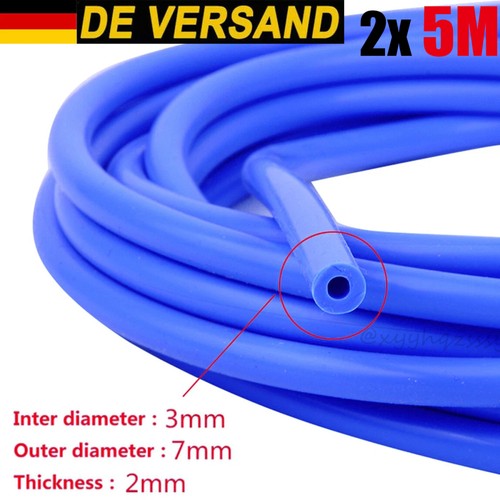 Silikon unterdruck - 2x, 5m